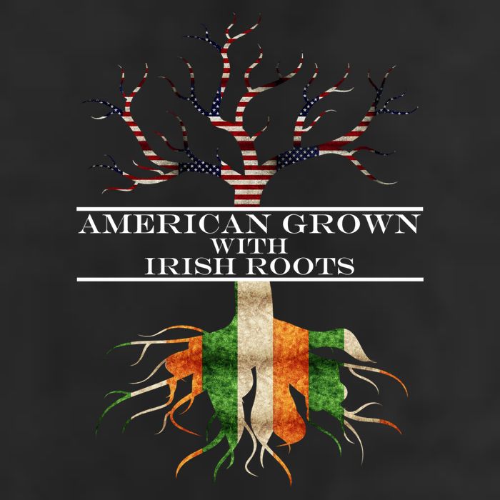 American Grown With Irish Roots Cool Comfort Performance Bucket Hat