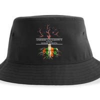 American Grown With Irish Roots Sustainable Bucket Hat