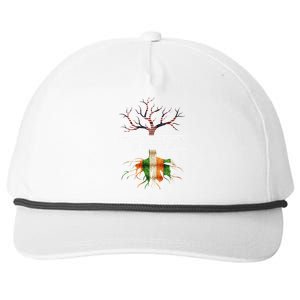 American Grown With Irish Roots Snapback Five-Panel Rope Hat