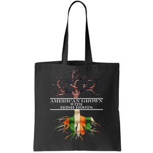 American Grown With Irish Roots Tote Bag