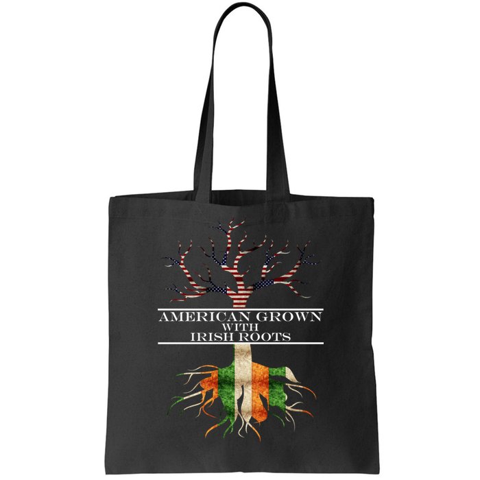 American Grown With Irish Roots Tote Bag