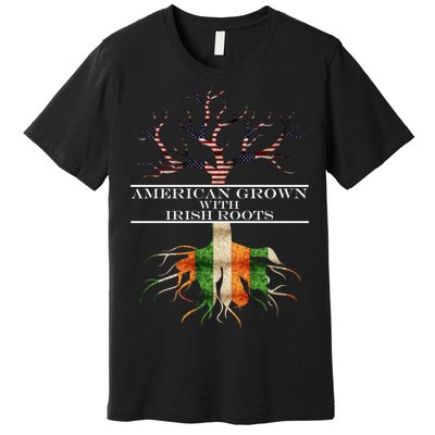 American Grown With Irish Roots Premium T-Shirt