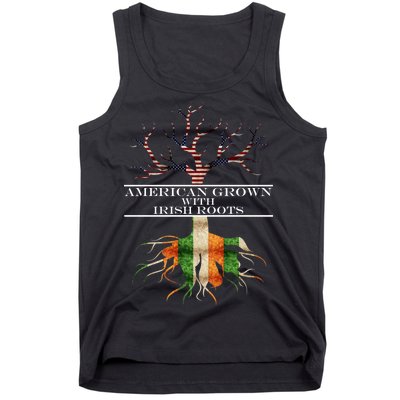 American Grown With Irish Roots Tank Top