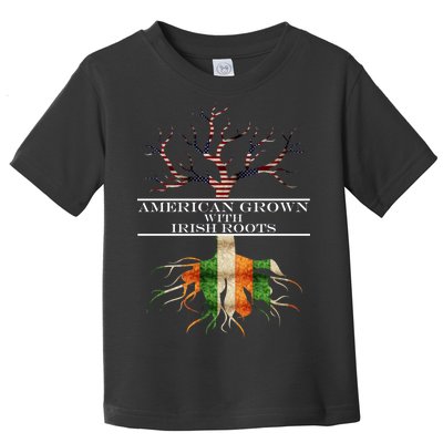 American Grown With Irish Roots Toddler T-Shirt