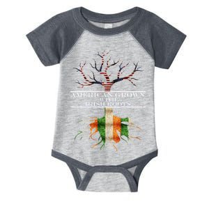 American Grown With Irish Roots Infant Baby Jersey Bodysuit