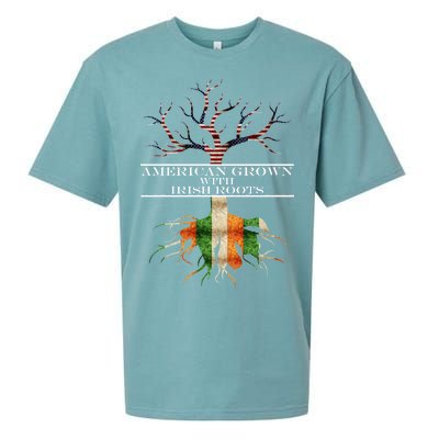 American Grown With Irish Roots Sueded Cloud Jersey T-Shirt