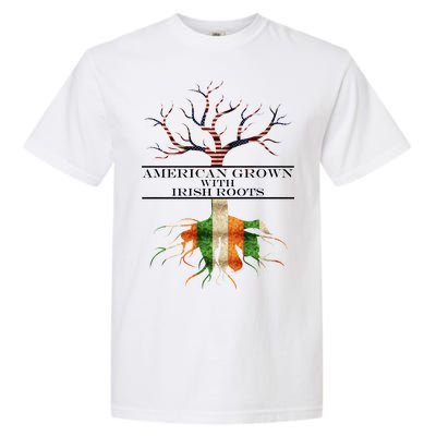 American Grown With Irish Roots Garment-Dyed Heavyweight T-Shirt