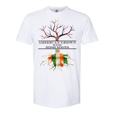 American Grown With Irish Roots Softstyle® CVC T-Shirt