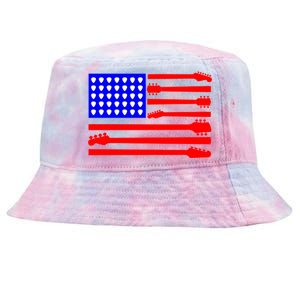 American Guitar Tie-Dyed Bucket Hat