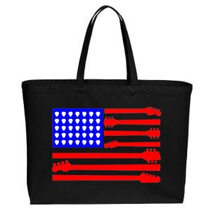 American Guitar Cotton Canvas Jumbo Tote