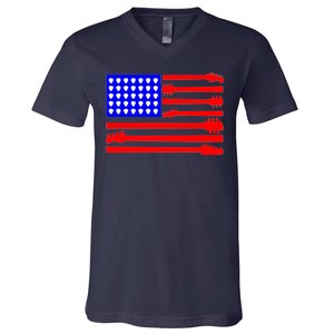 American Guitar V-Neck T-Shirt