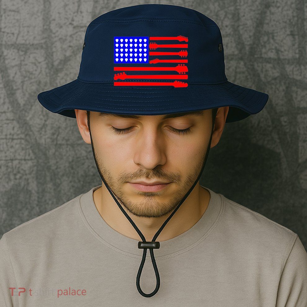 American Guitar Bucket Hat