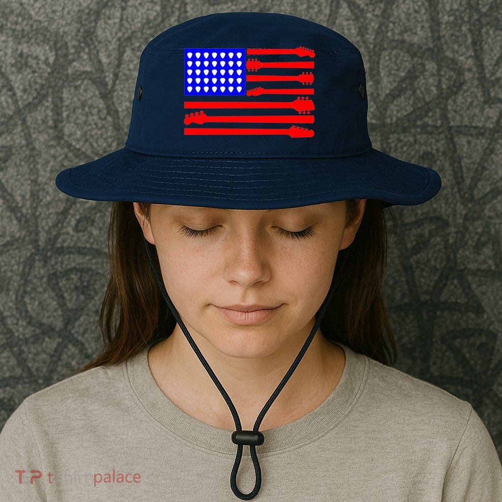 American Guitar Bucket Hat