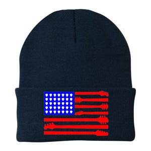 American Guitar Knit Cap Winter Beanie