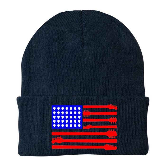 American Guitar Knit Cap Winter Beanie