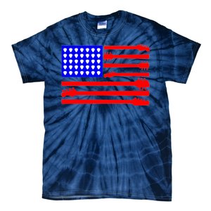 American Guitar Tie-Dye T-Shirt