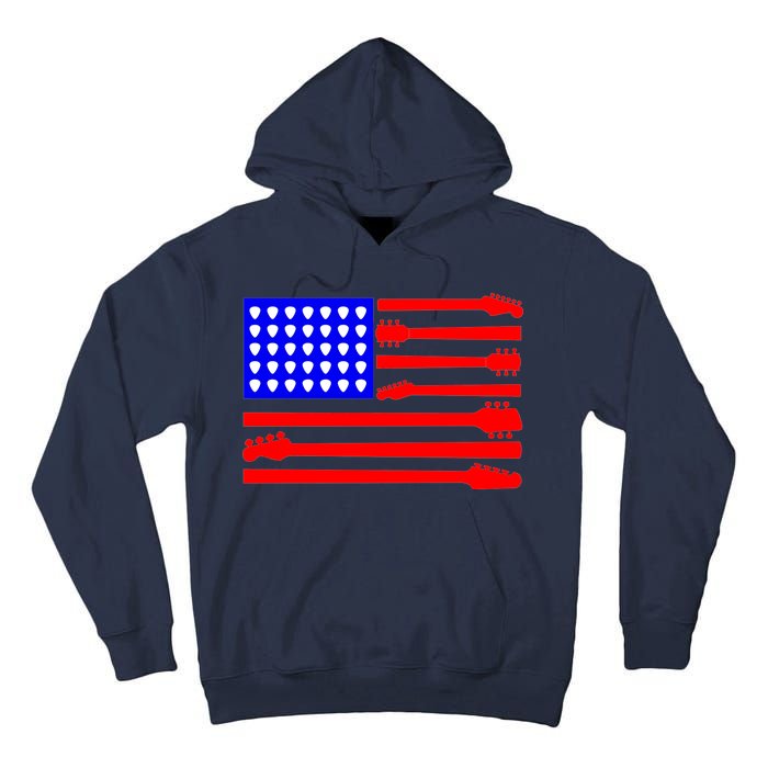 American Guitar Tall Hoodie