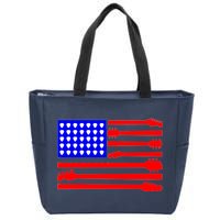 American Guitar Zip Tote Bag