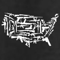 American Gun Map Adult Drive Performance Visor