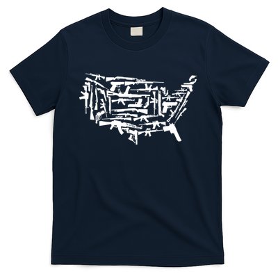 American Gun Map T-Shirt