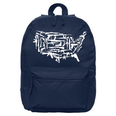 American Gun Map 16 in Basic Backpack