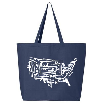 American Gun Map 25L Jumbo Tote