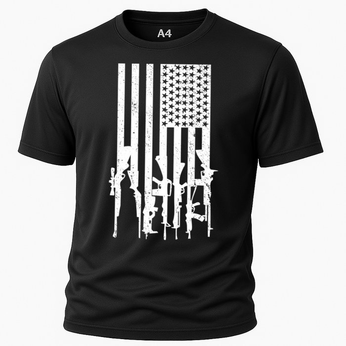 American Guns Cooling Performance Crew T-Shirt