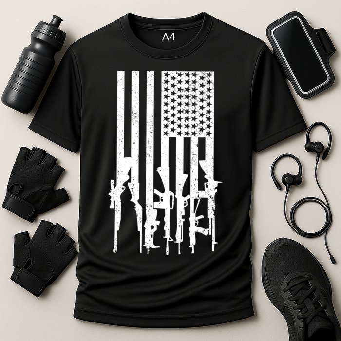 American Guns Cooling Performance Crew T-Shirt
