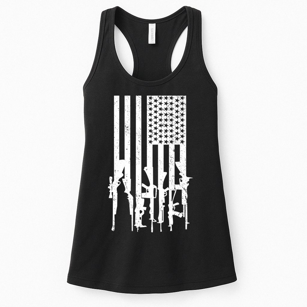 American Guns Womens Tank Top
