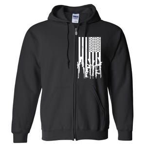 American Guns Full Zip Hoodie