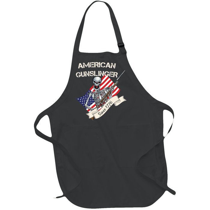 American Gunslinger Since 1776 Full-Length Apron With Pockets