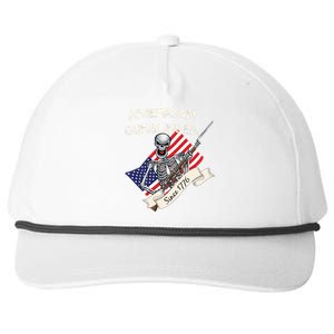 American Gunslinger Since 1776 Snapback Five-Panel Rope Hat