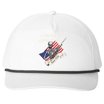 American Gunslinger Since 1776 Snapback Five-Panel Rope Hat