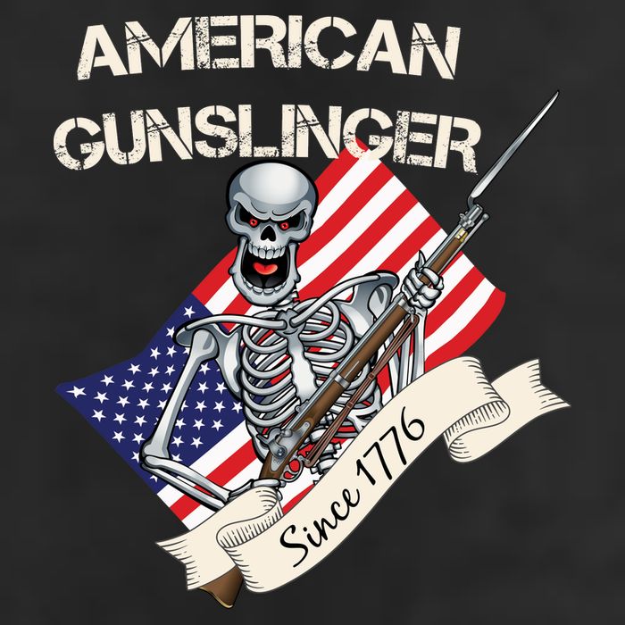 American Gunslinger Since 1776 Adult Drive Performance Visor