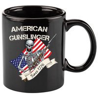 American Gunslinger Since 1776 11oz C Handle Ceramic Mug