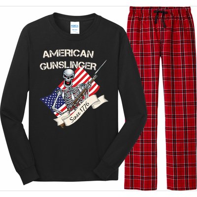 American Gunslinger Since 1776 Long Sleeve Pajama Set