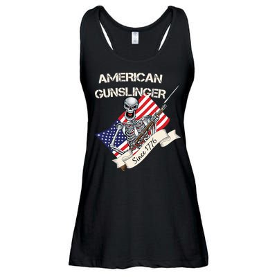 American Gunslinger Since 1776 Ladies Essential Flowy Tank