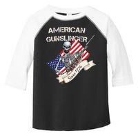 American Gunslinger Since 1776 Toddler Fine Jersey T-Shirt