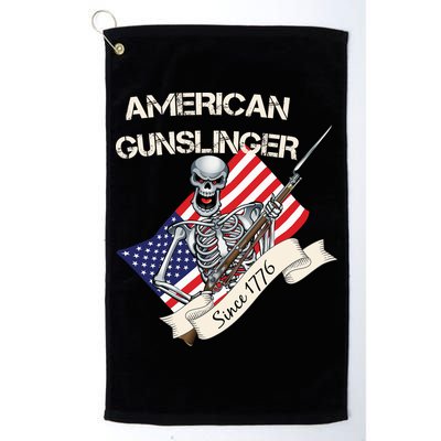 American Gunslinger Since 1776 Golf Towel