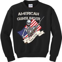 American Gunslinger Since 1776 Kids Sweatshirt