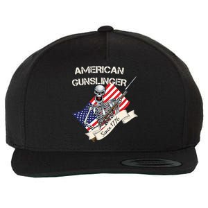 American Gunslinger Since 1776 Wool Snapback Cap