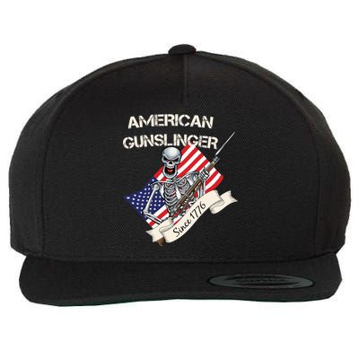 American Gunslinger Since 1776 Wool Snapback Cap