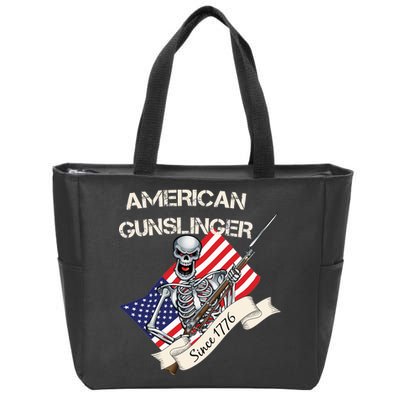 American Gunslinger Since 1776 Zip Tote Bag