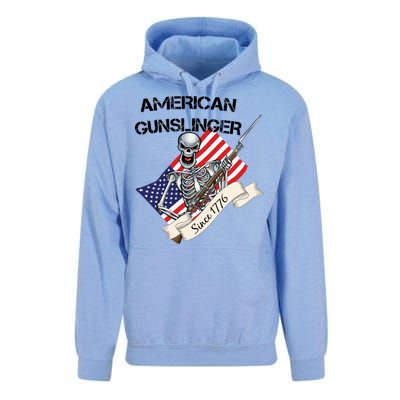 American Gunslinger Since 1776 Unisex Surf Hoodie