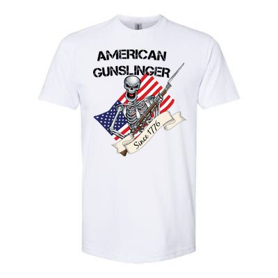 American Gunslinger Since 1776 Softstyle CVC T-Shirt