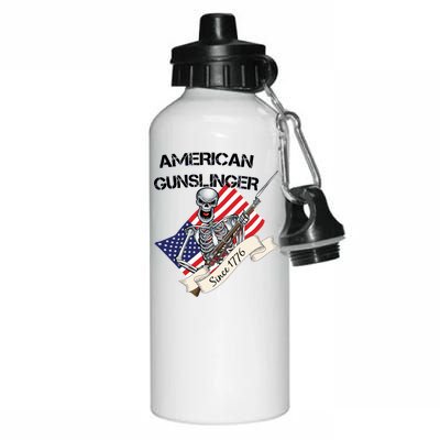 American Gunslinger Since 1776 Aluminum Water Bottle