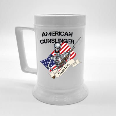 American Gunslinger Since 1776 Beer Stein