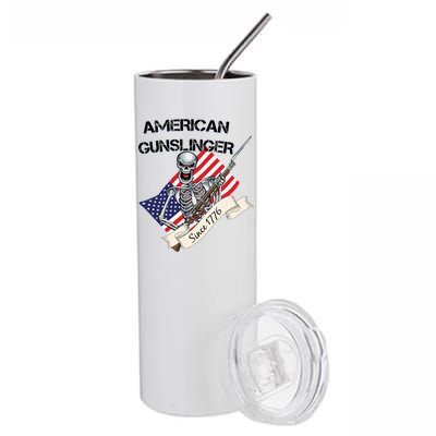 American Gunslinger Since 1776 Stainless Steel Tumbler