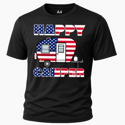 American Happy Camper USA Performance Shirt