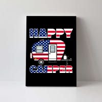 American Happy Camper USA Canvas